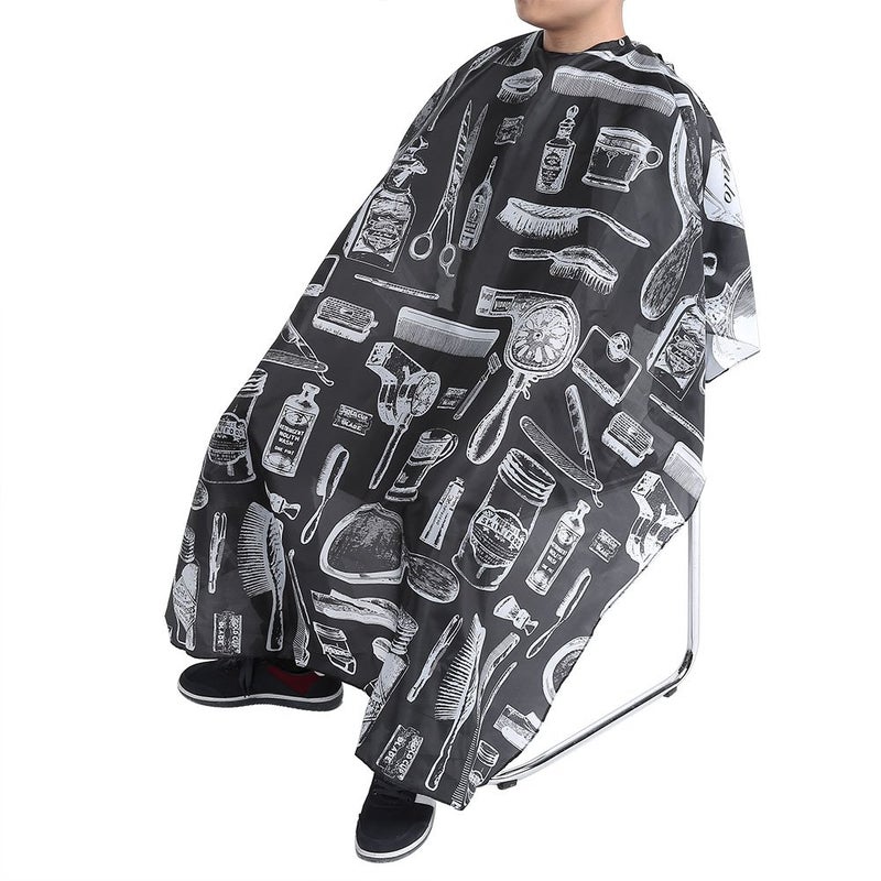 woobles Haircut Cape Waterproof Hairdressing Cloth Salon Hair Cutting Stylist Gown Barber Cape (#1) - Image 2